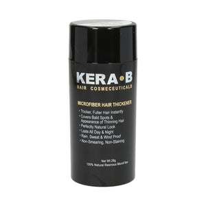 Kera B Microfiber Hair Thickener Natural Brown 28g