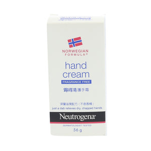 Neutrogena Norwegian Formula Hand Cream Fragrance Free 56g