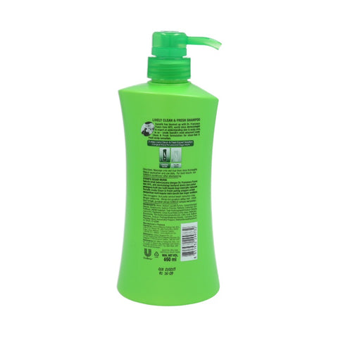 Sunsilk Lively Clean & Fresh Shampoo 650ml