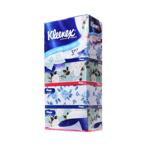 Kleenex Facial Tissue Floral 5×100pcs