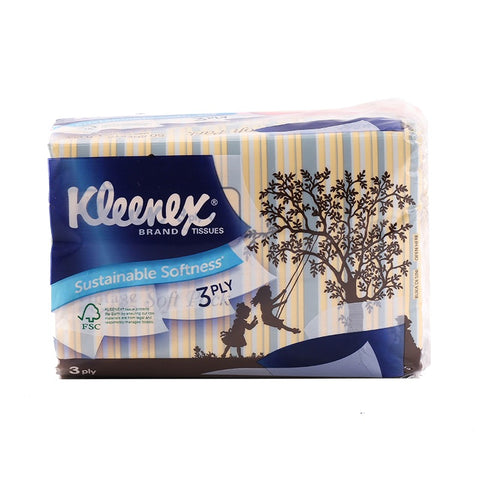 Kleenex Soft Pack Facial Tissue Vintage 4×50pcs