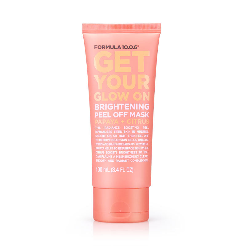 Formula 10.0.6 Get Your Glow On Brightening Peel Off Mask 100ml