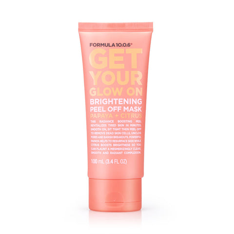 Formula 10.0.6 Get Your Glow On Brightening Peel Off Mask 100ml