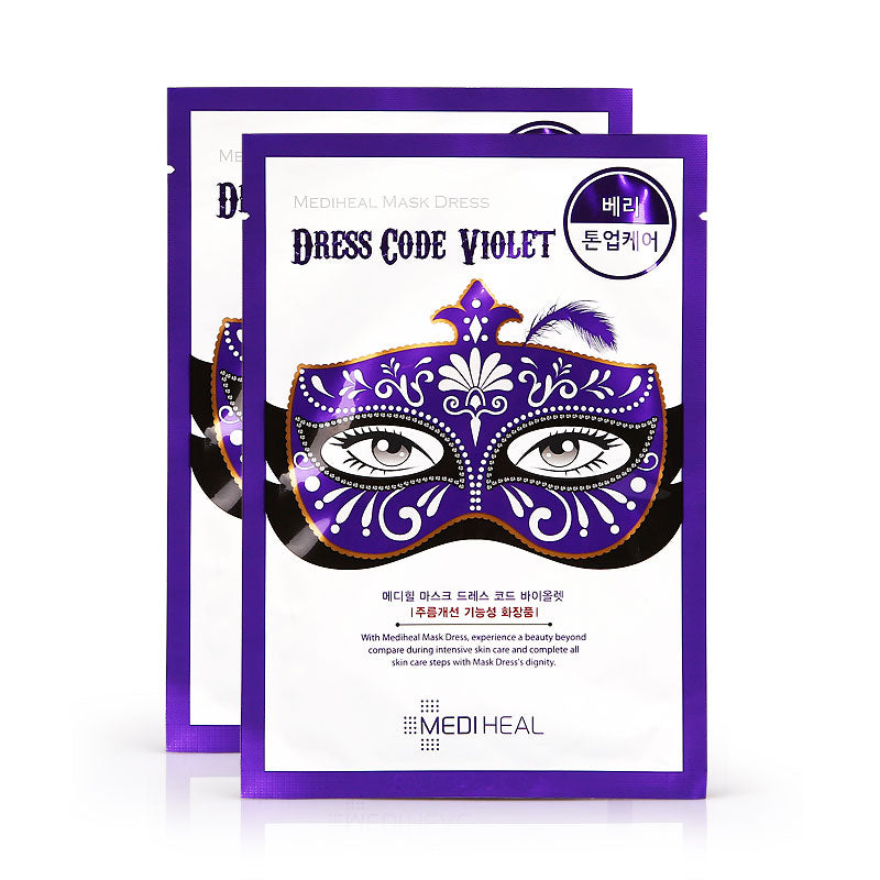 Mediheal Mask Dress Code Violet 2pcs