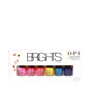 OPI Brights Mini Nail Lacquers 6x3.75ml