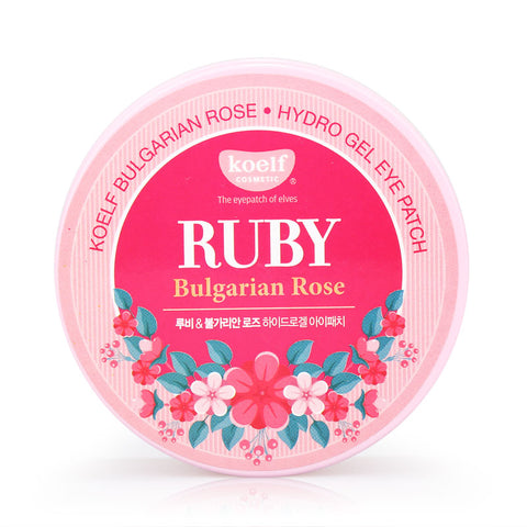 Koelf Ruby Bulgarian Rose Hydro Gel Eye Patch 60sheets