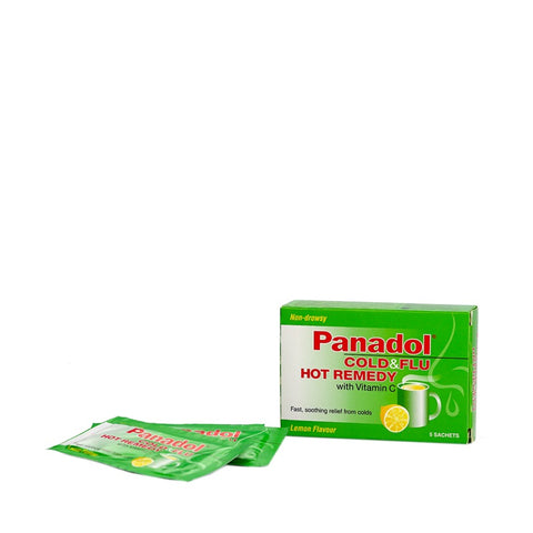 Panadol Cold & Flu Hot Remedy 5sachets