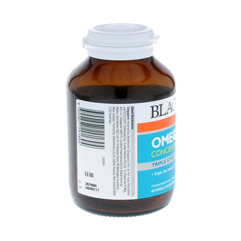 Blackmores Omega Triple Concentrated Fish Oil 60caps