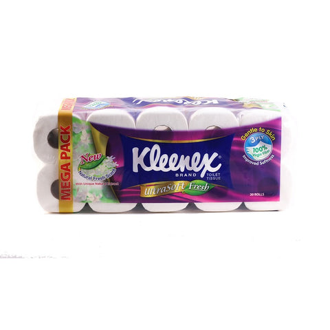 Kleenex Toilet Tissue Ultra Soft Natural Fresh Scent 3 Ply 20x200sheet