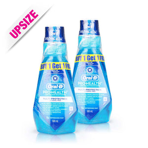 Oral B Pro-Health Multi Protect & Refreshing Rinse 2x500mlx2pack