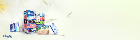 Kleenex Facial Tissue Floral 5×100pcs