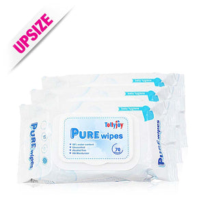 Tollyjoy Pure Unscented Wipes 3x70sheets