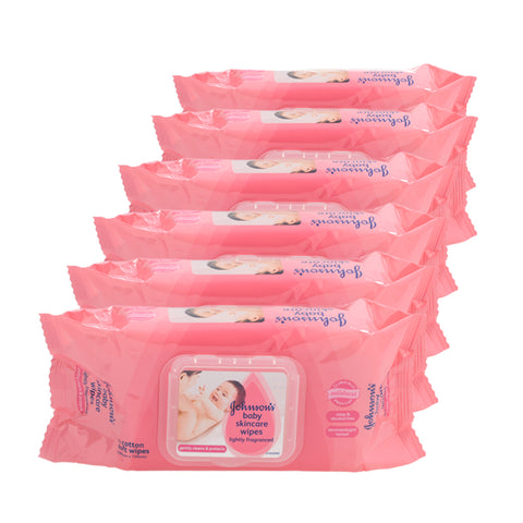 Johnson's Baby Skincare Wipes 75sheets x6pcs