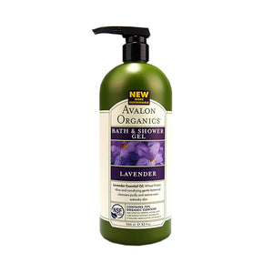 Avalon Organics Bath & Shower Gel Lavender 946ml