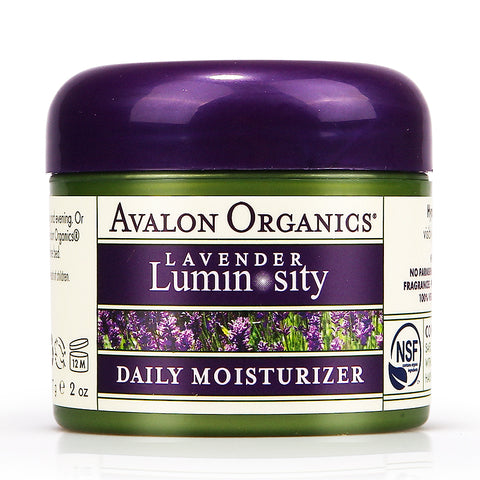 Avalon Organics Lavender Luminosity Daily Moisturizer 57g