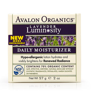 Avalon Organics Lavender Luminosity Daily Moisturizer 57g