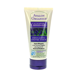 Avalon Organics Lavender Luminosity Exfoliating Enzyme Scrub 113g