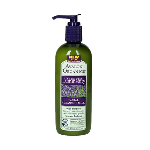 Avalon Organics Lavender Luminosity Facial Cleansing Milk 198g