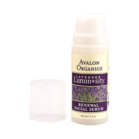 Avalon Organics Lavender Luminosity Renewal Facial Serum 30ml