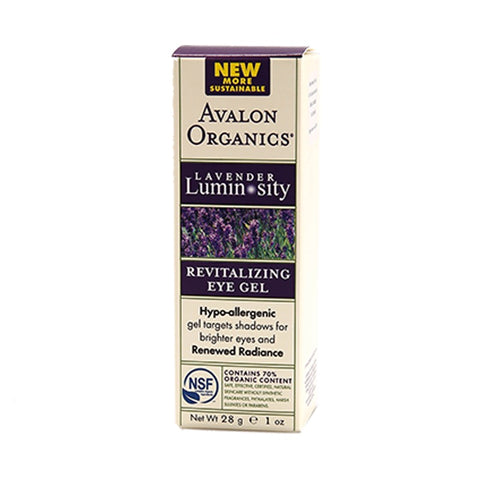 Avalon Organics Lavender Luminosity Revitalizing Eye Gel 28g