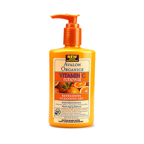 Avalon Organics Vitamin C Renewal Refreshing Cleansing Gel 251ml