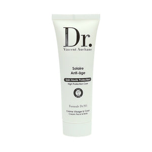 Dr. Vincent Auchane Solaire Anti-Age High Protection Care SPF 50 DrS0L1 50ml