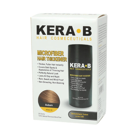 Kera B Microfiber Hair Thickener Auburn 28g