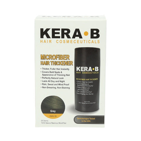 Kera B Microfiber Hair Thickener Grey 28g