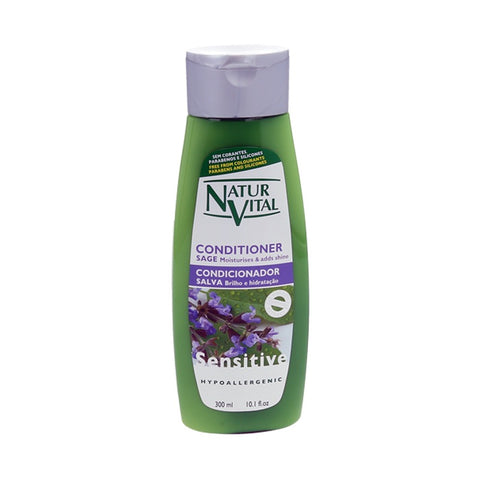 Naturvital Sensitive Hair Conditioner Sage 300ml