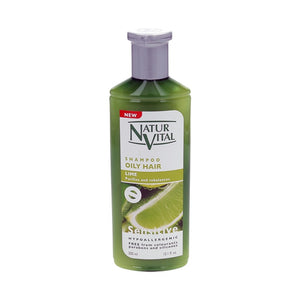 Naturvital Sensitive Oily Hair Shampoo Lime 300ml