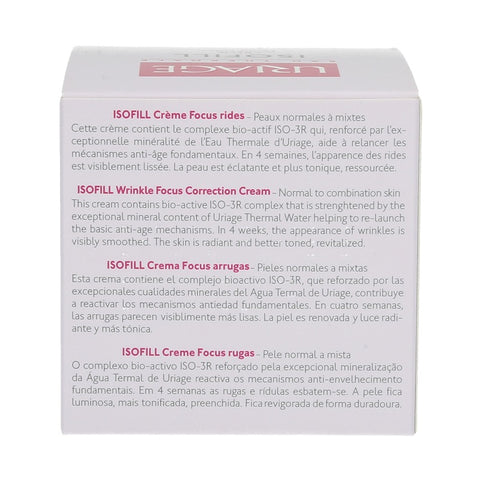 Uriage Isofill Creme Focus Rides (Wrinkle Focus Correction Cream) 50ml