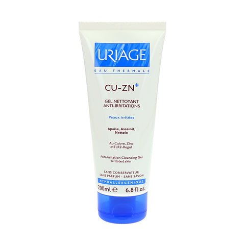 Uriage CU-ZN+ Gel Nettoyant (Anti-Irritation Cleansing Gel) 200ml