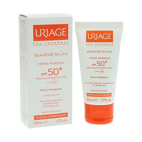 Uriage Bariesun Creme Minerale SPF 50 (Mineral Cream) 50ml