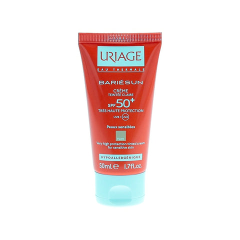 Uriage Bariesun Creme Teintee Claire SPF 50 (Fair Tinted Cream) 50ml