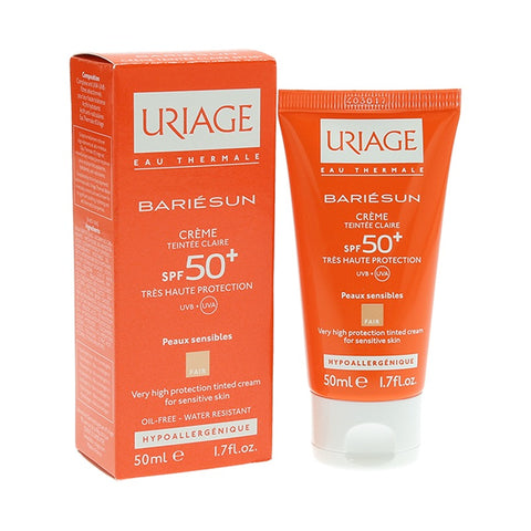 Uriage Bariesun Creme Teintee Claire SPF 50 (Fair Tinted Cream) 50ml