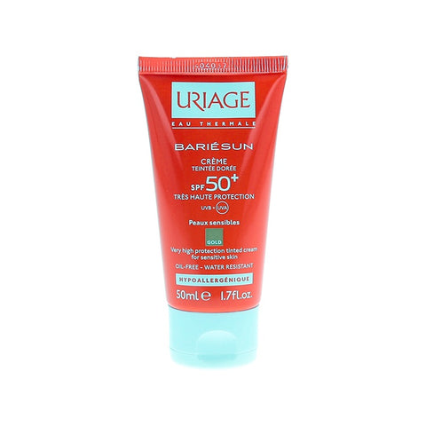 Uriage Bariesun Creme Teintee Doree SPF 50 (Gold Tinted Cream) 50ml