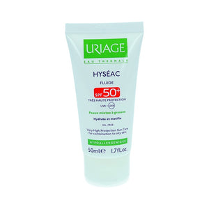 Uriage Hyseac Fluide SPF 50 (Suncare for Combination To Oily Skin) 50ml