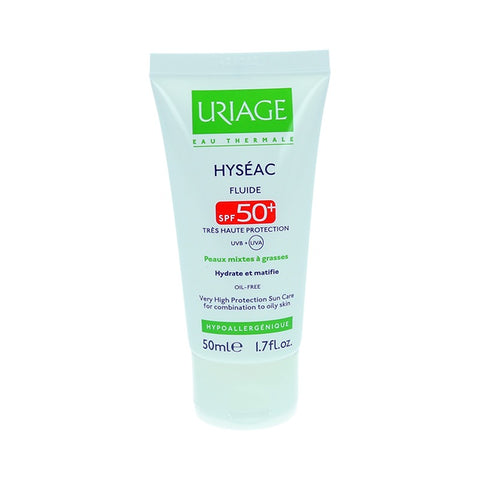 Uriage Hyseac Fluide SPF 50 (Suncare for Combination To Oily Skin) 50ml