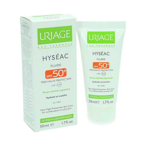 Uriage Hyseac Fluide SPF 50 (Suncare for Combination To Oily Skin) 50ml