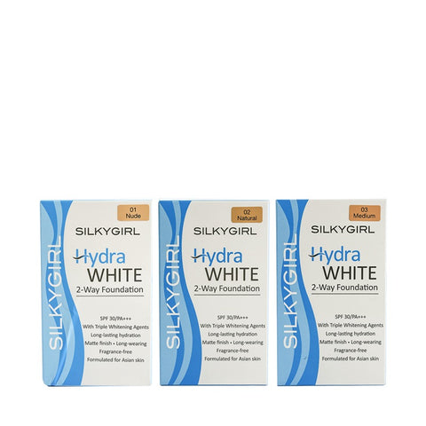 Silkygirl Hydra White 2-Way Foundation 10g