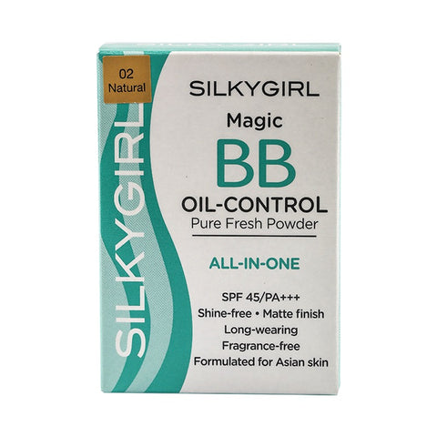 Silkygirl Magic BB Oil Control Pure Fresh Powder 8g