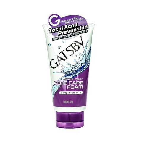 Gatsby Facial Wash Acne Care Foam 130g