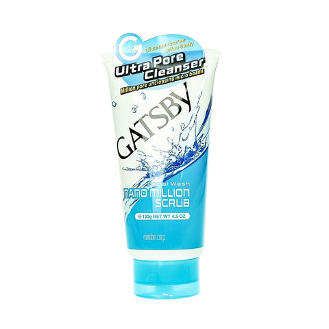 Gatsby Facial Wash Nano Million Scrub 130g