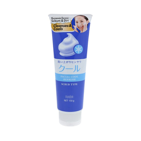 Mandom Facial Cool Refresh Scrub Type 150g