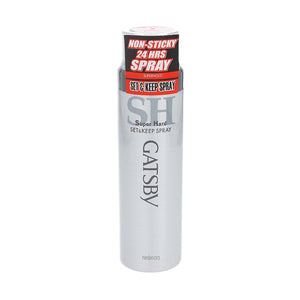 Gatsby Set & Keep Spray Super Hard 180g