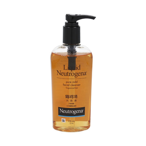 Liquid Neutrogena Pure Mild Facial Cleanser Fragrance-Free 175ml