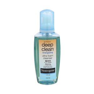 Neutrogena Deep Clean Energizing Ultra Foam Cleanser 175ml