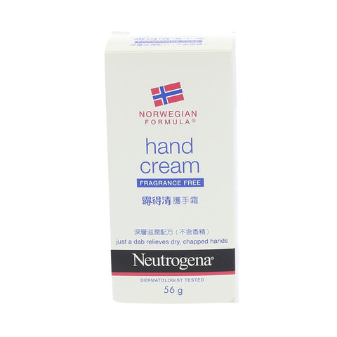 Neutrogena Norwegian Formula Hand Cream Fragrance Free 56g