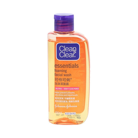 Clean&Clear Essentials Foaming Oil-Free Facial Wash 100ml