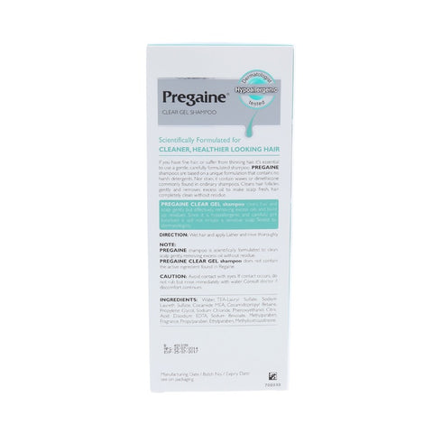 Pregaine Clear Gel Shampoo 400ml